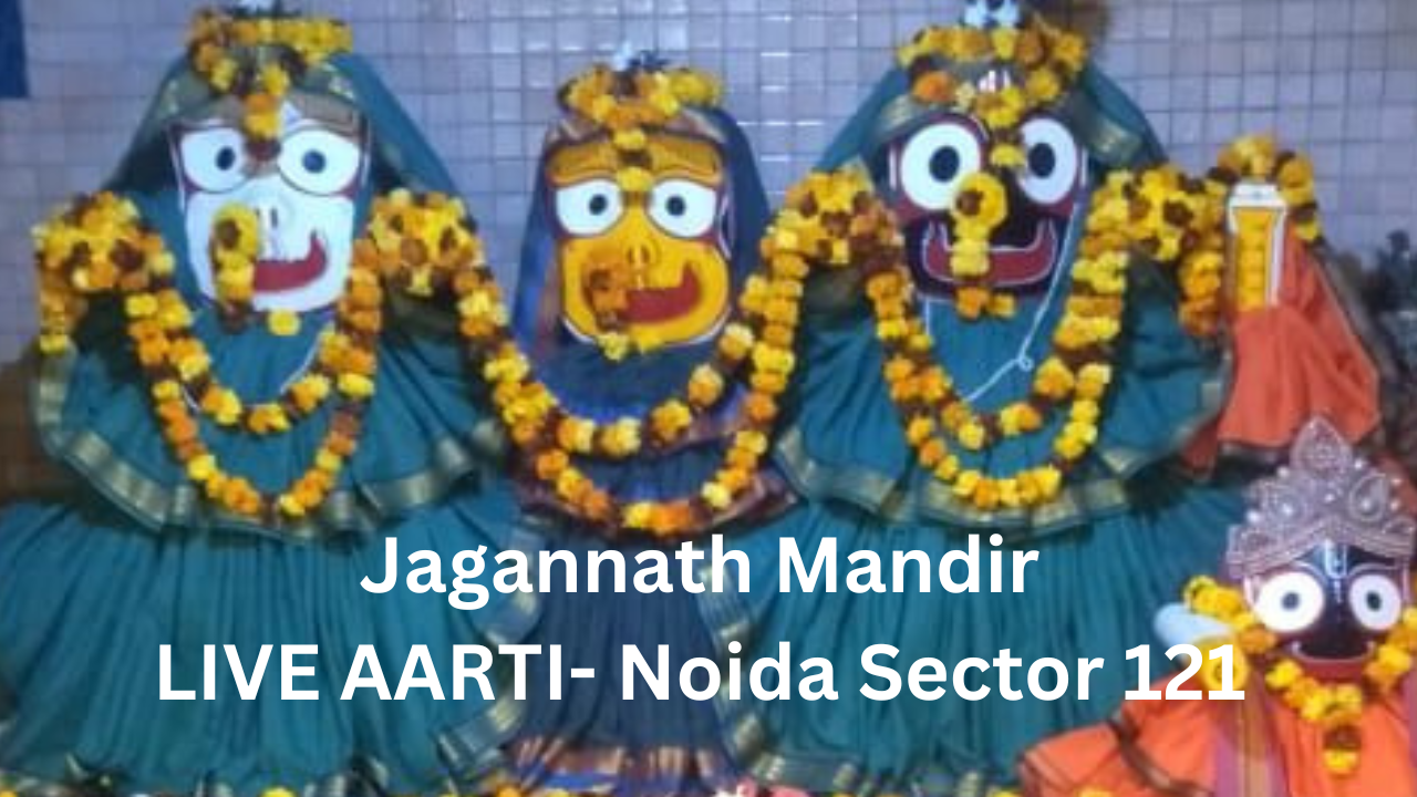 Introducing AARAMBH TV - Live AARTI Jagannath mandir Noida Sector 121